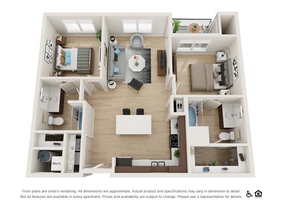 Mescalero floor plan